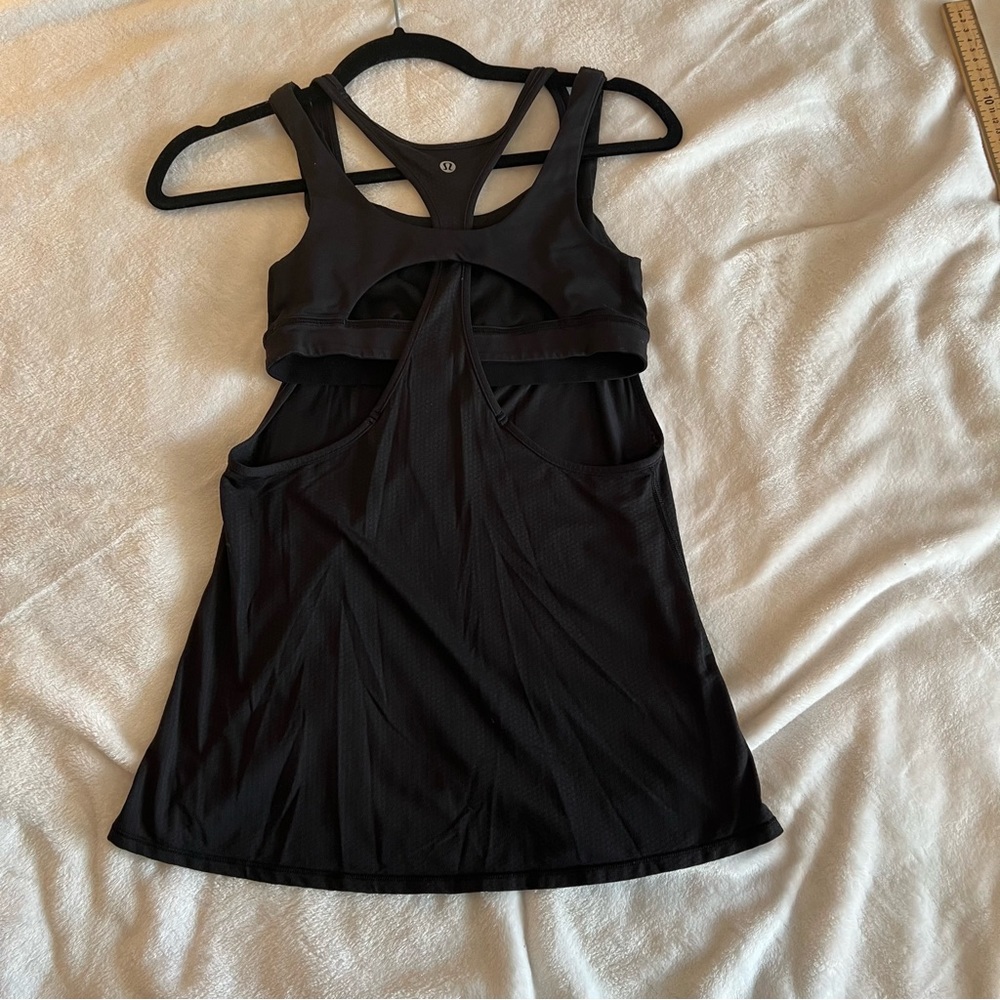 Lululemon All Sport Support Tank Black Size 4